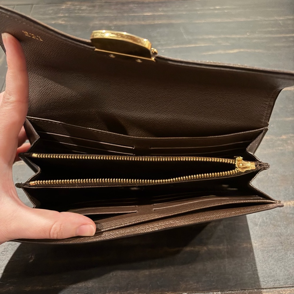 Louis Vuitton Damier Ebene Sistina Wallet - Picture 7 of 10